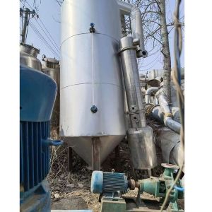 1噸單效強制循環蒸發(fā)器到貨 材質316 有需要的聯系