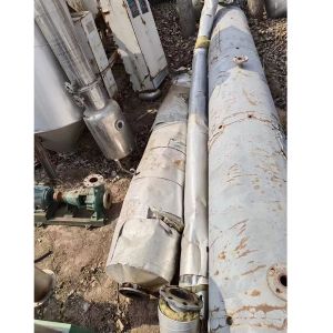 1噸單效強制循環蒸發(fā)器到貨 材質316 有需要的聯系