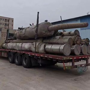 三效3噸2205材質蒸發(fā)器兩(liǎng)套，配套管道(dào)，泵，電櫃齊全到貨，低價處理！需要者聯系！